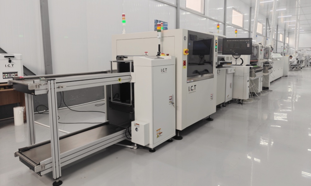 SMT Production Line for PC Motherboards Linie de producție SMT pentru plăci de bază pentru PC