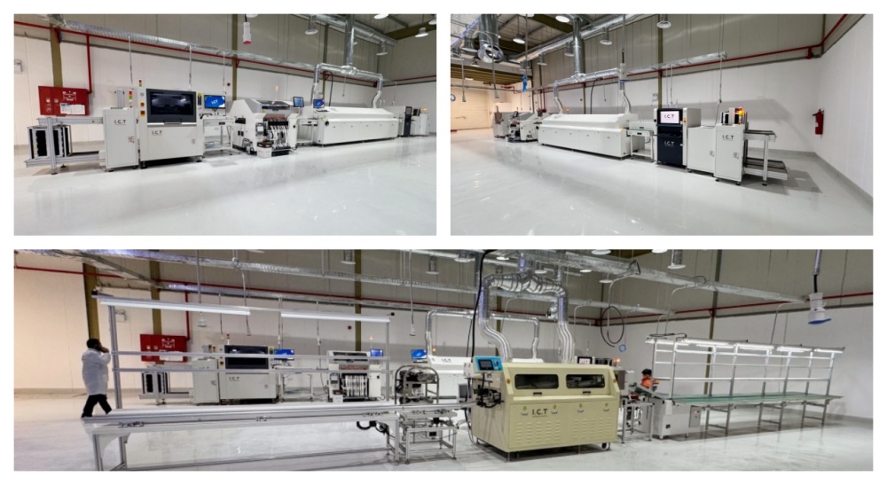 A Smart Wearable Electronics Production Line in Saudi Arabia O linie inteligentă de producție de electronice purtabile în Arabia Saudită