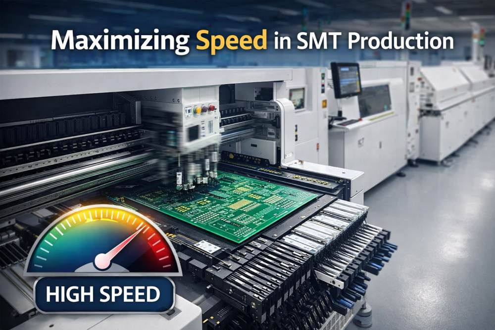 Maximizing Speed in SMT Production Maximizarea vitezei în producția SMT