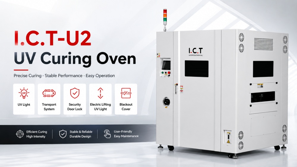 I.C.T UV Curing Oven Cuptor de întărire UV ICT