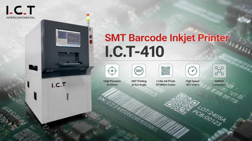 SMT barcode Inkjet printer Imprimantă cu jet de cerneală cu coduri de bare SMT