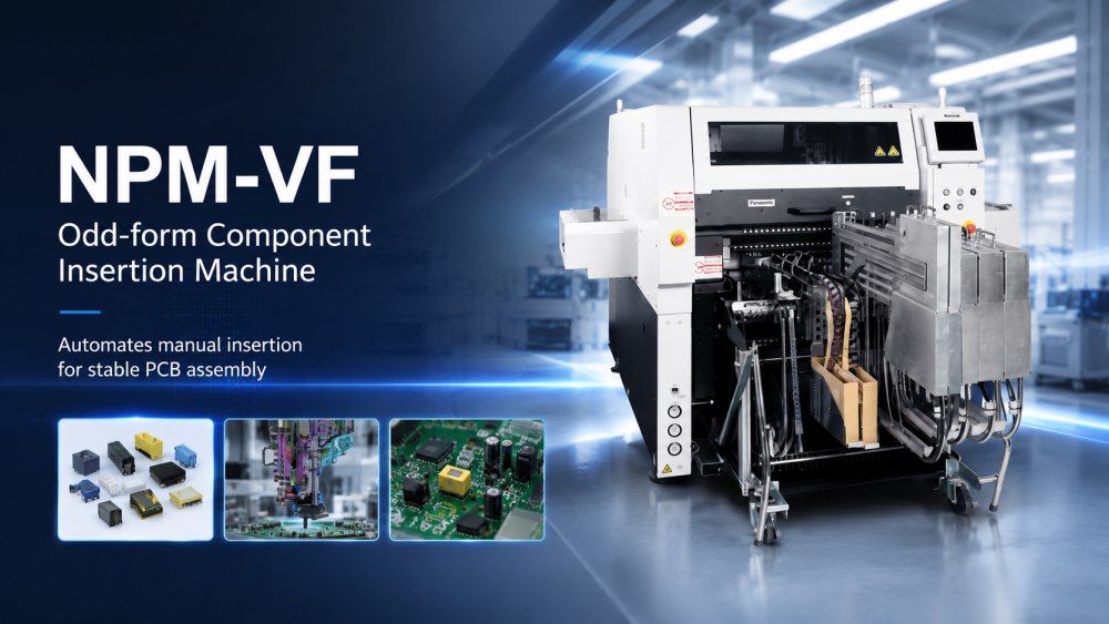 Odd-form Component Insertion Machine NPM-VF Mașină de inserare a componentelor de formă ciudată NPM-VF