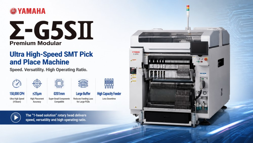 Yamaha Σ-G5SⅡ SMT Pick and Place Machine Mașină de alegere și plasare SMT Yamaha Σ-G5SⅡ
