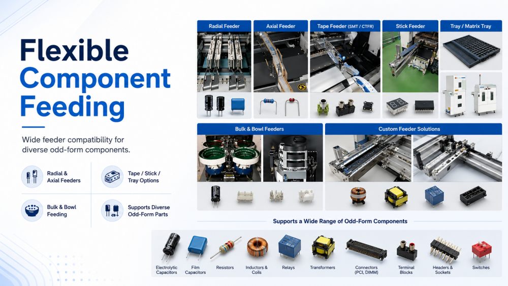 Flexible Component Feeding Alimentare flexibilă cu componente