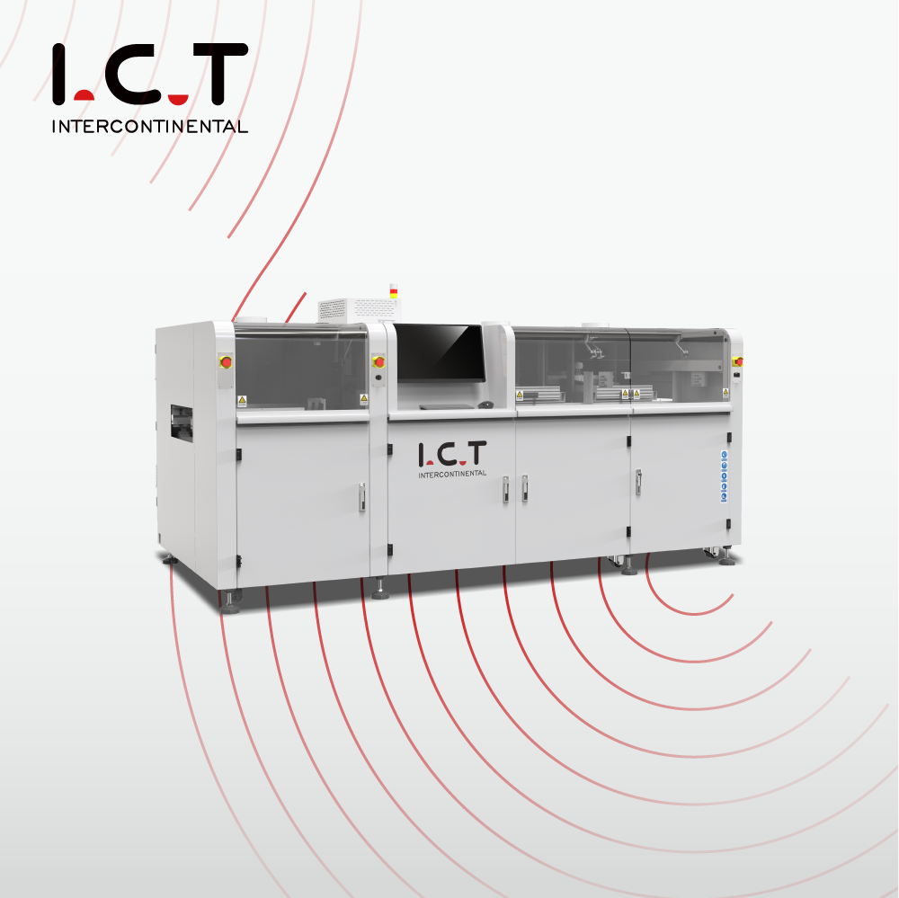 ICT-SS550P2 |Avansat Online 3 Solder Pot Selective Wave Machine Machine Pret de fabrica