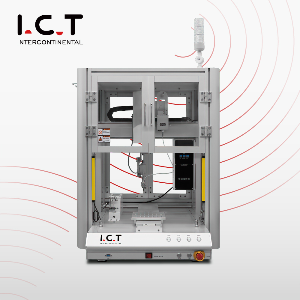 ICT-SR530 |Statie robot de lipit automată cu laser xyz pentru modulul Pv