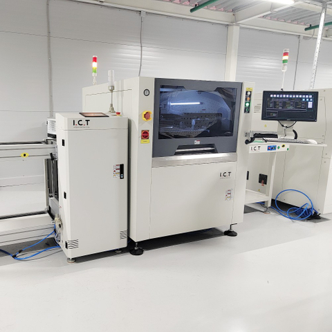 ICT-4034 | Imprimantă SMT Stencil complet automată