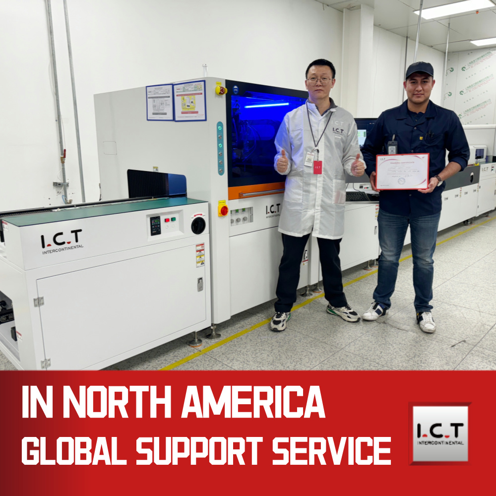 TIC | Linie de producție PCB a mașinii de acoperire conformă digitală dublă SMT