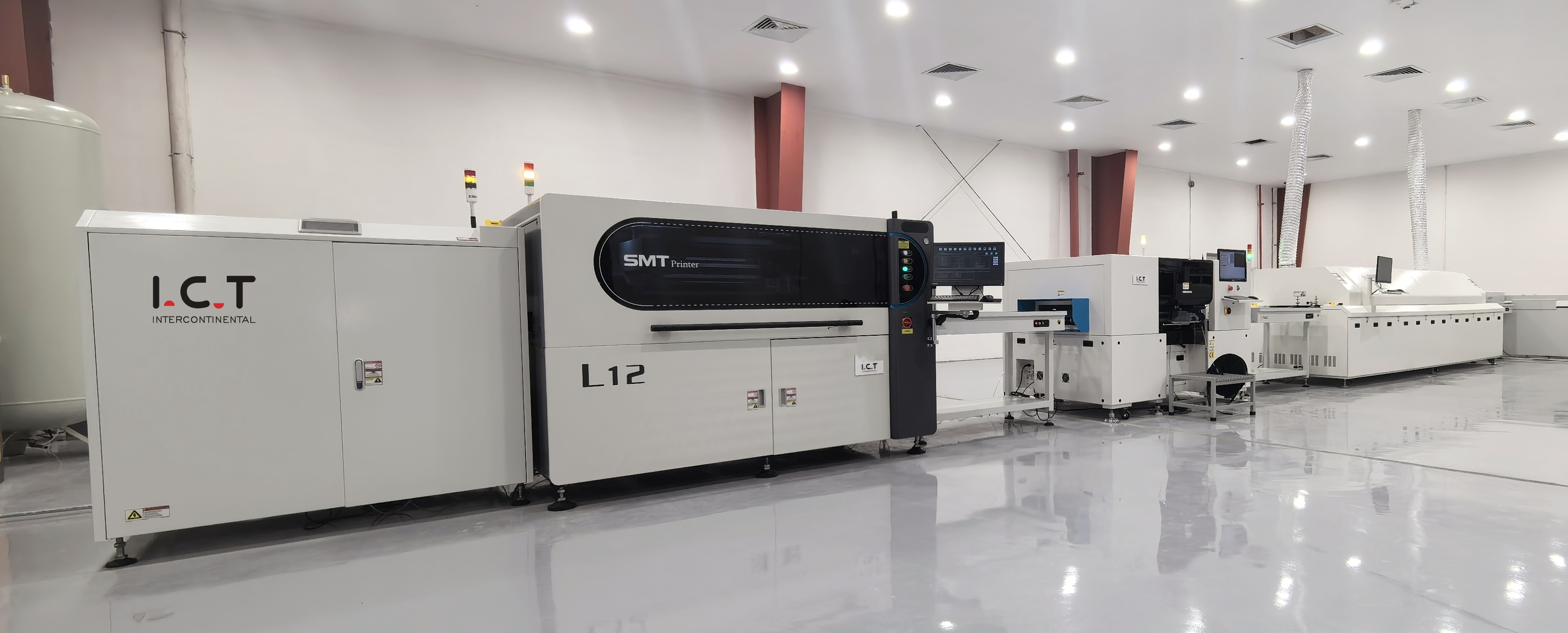 Linie SMT TIC în producătorul de iluminat cu LED -uri din Arabia Saudită