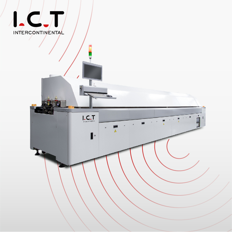 Cuptor cu reflow azot cu 10 zone SMT PCB