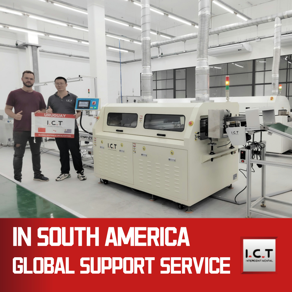 TIC | 310 Mașină de lipit Jet Wave pentru orificiu traversant