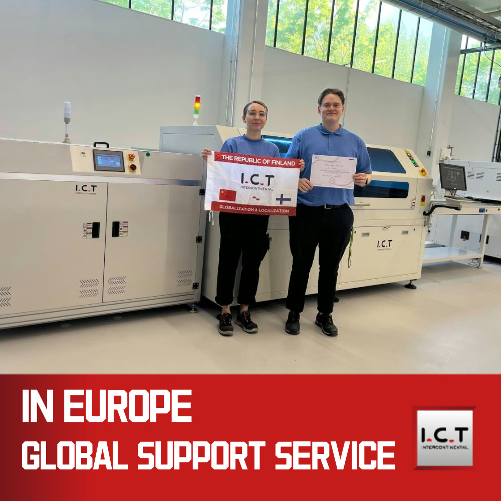 Conveior de inserare a plăcii PCB de control al motorului ICT