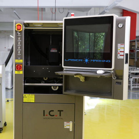 TIC | Mașină de marcat cu bec LED cu fibră închisă pentru imprimare și tăiere cu laser