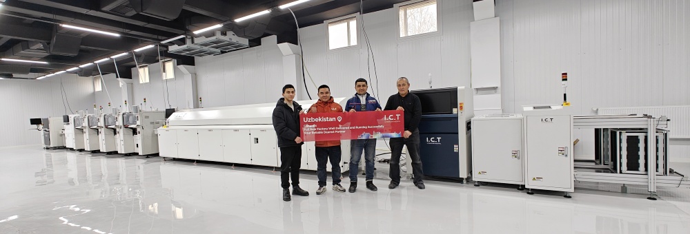 Suport tehnic ICT SMT și DIP Line &icirc;n Uzbekistan