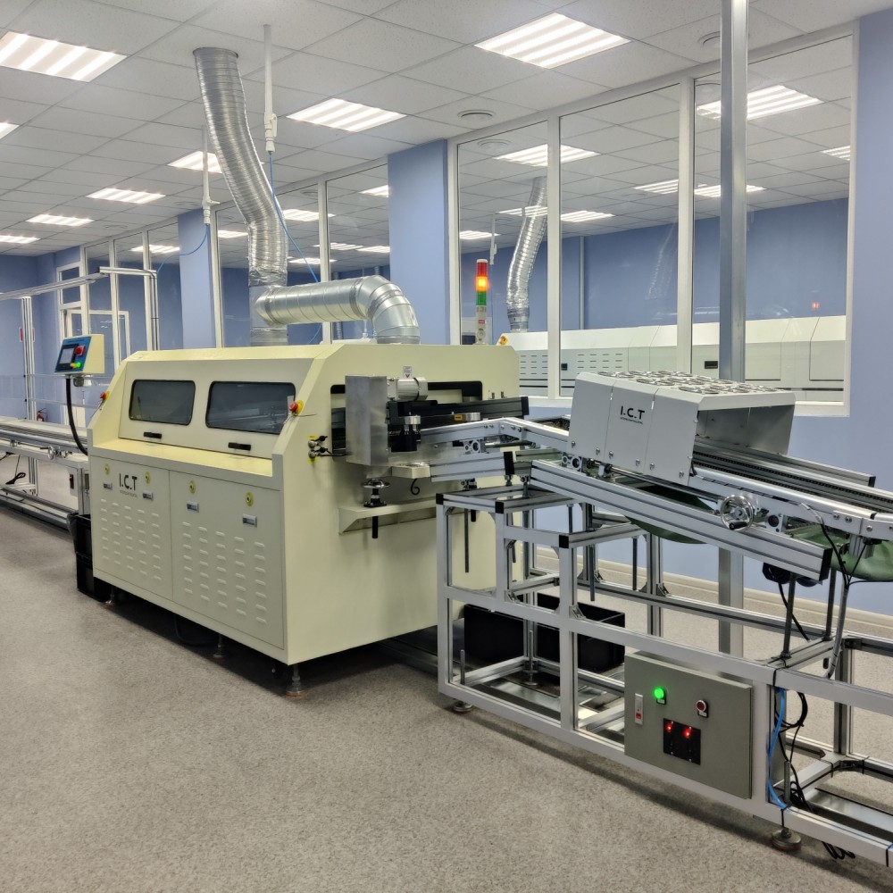 ICT-W2 | Mașină economică de lipit prin val THT PCB de înaltă calitate
