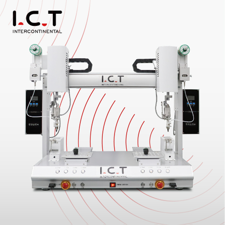 ICT-SR250DD |Mașină automată de lipit Pcb ieftină