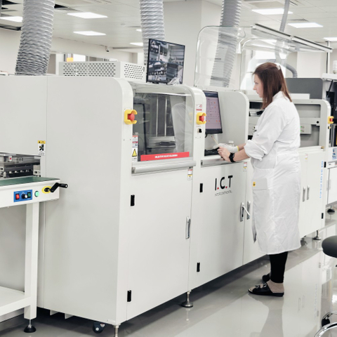 ICT-SS430 | Aparat de lipit cu val selectiv DIP