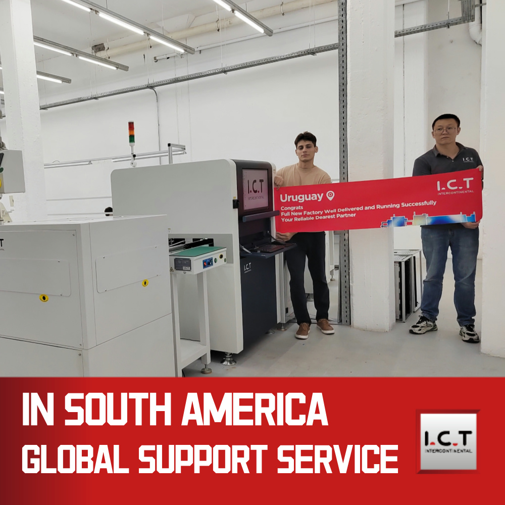 ICT- AI-5146 | Smt Production Pcb Visual Test Line Online Aoi Inspection Machine