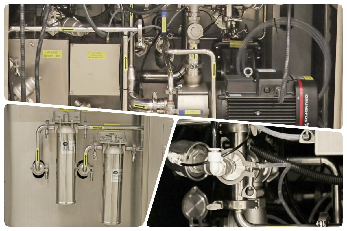 2-1 Circulation pipe 2-1 Conducta de circulatie