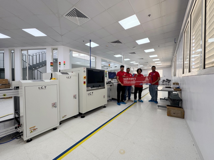 Linia SMT &icirc;n Arabia Saudită