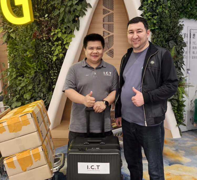 Inginerul TIC sosește &icirc;n Uzbekistan pentru instalarea liniei de producție SMT