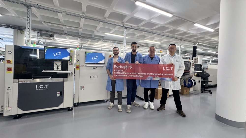 Livrare cu succes ICT a unei soluții de linie SMT &icirc;n Portugalia.jpg