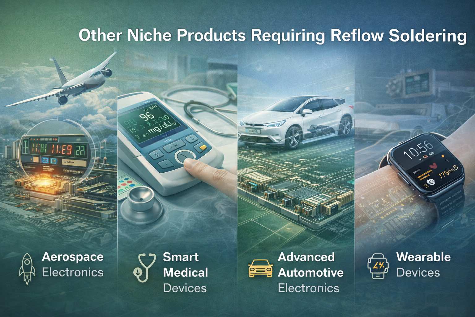 5. Alte produse de nișă care necesită lipire prin reflow