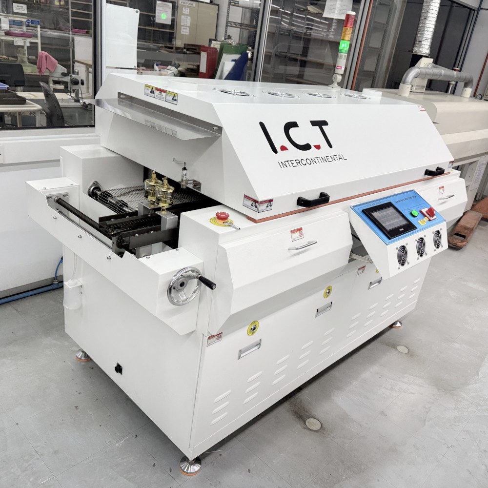 ICT-T6 | LED SMD Reflow cuptor de lipit Profiler termic SMD Reflow Masina