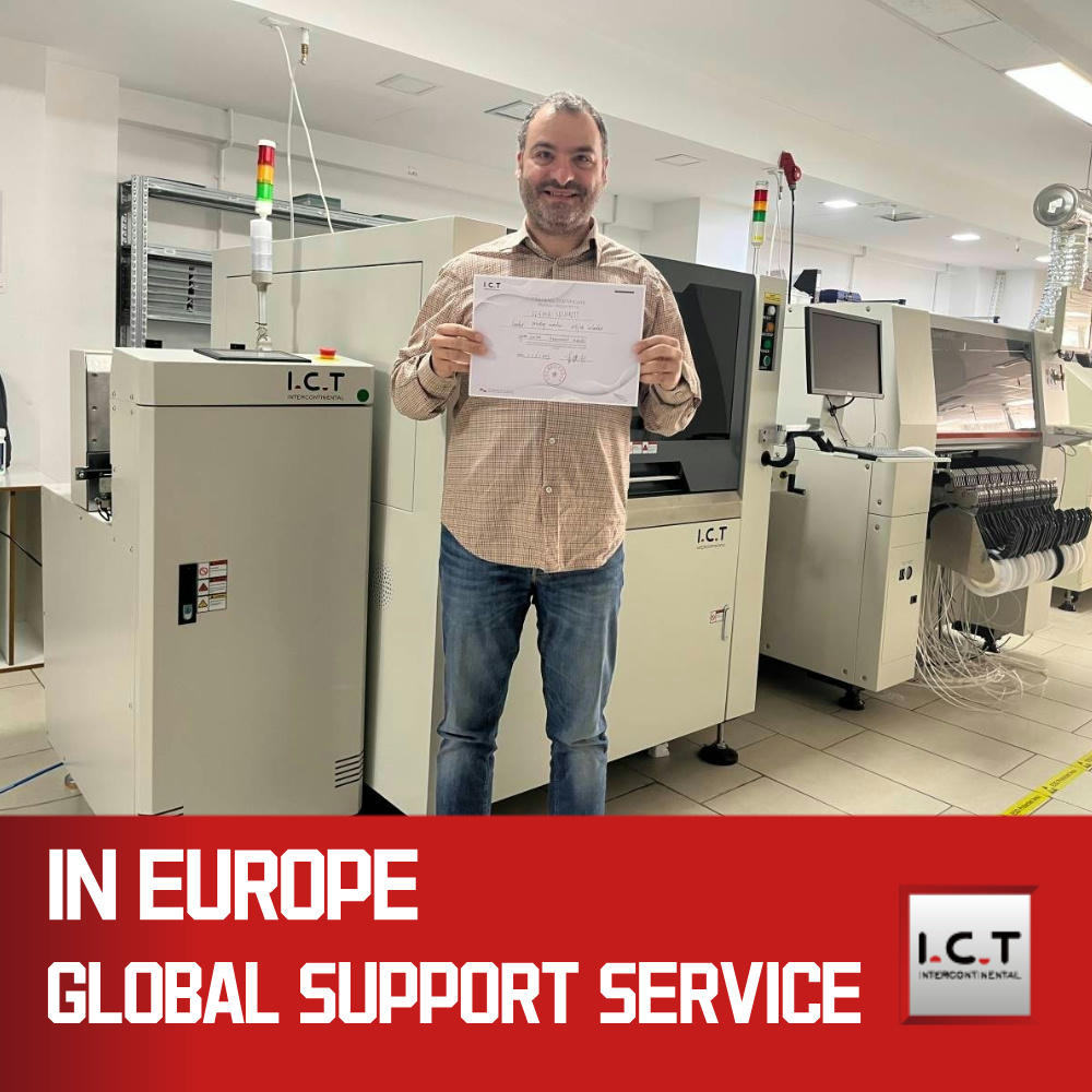 TIC | 1200mm led pcb mașină de imprimat complet automată de lipit cu pastă