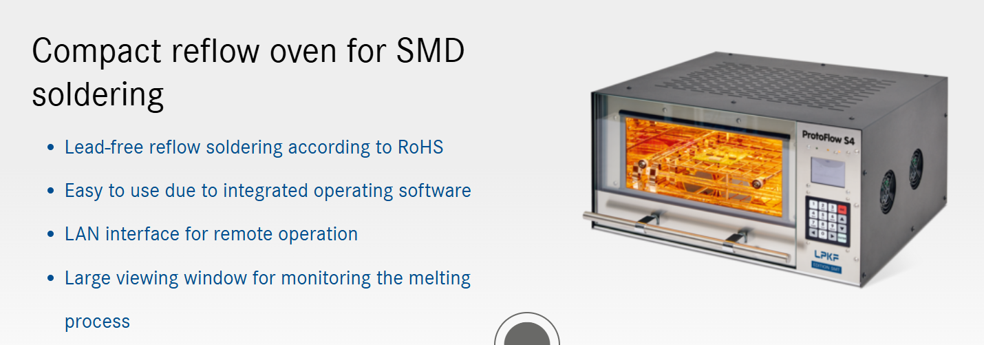 Mașină de lipit LPKF Protoflow S Reflow