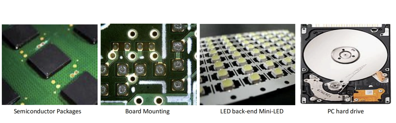 Aplicarea mașinii de distribuire a pastei de lipit de &icirc;naltă precizie
