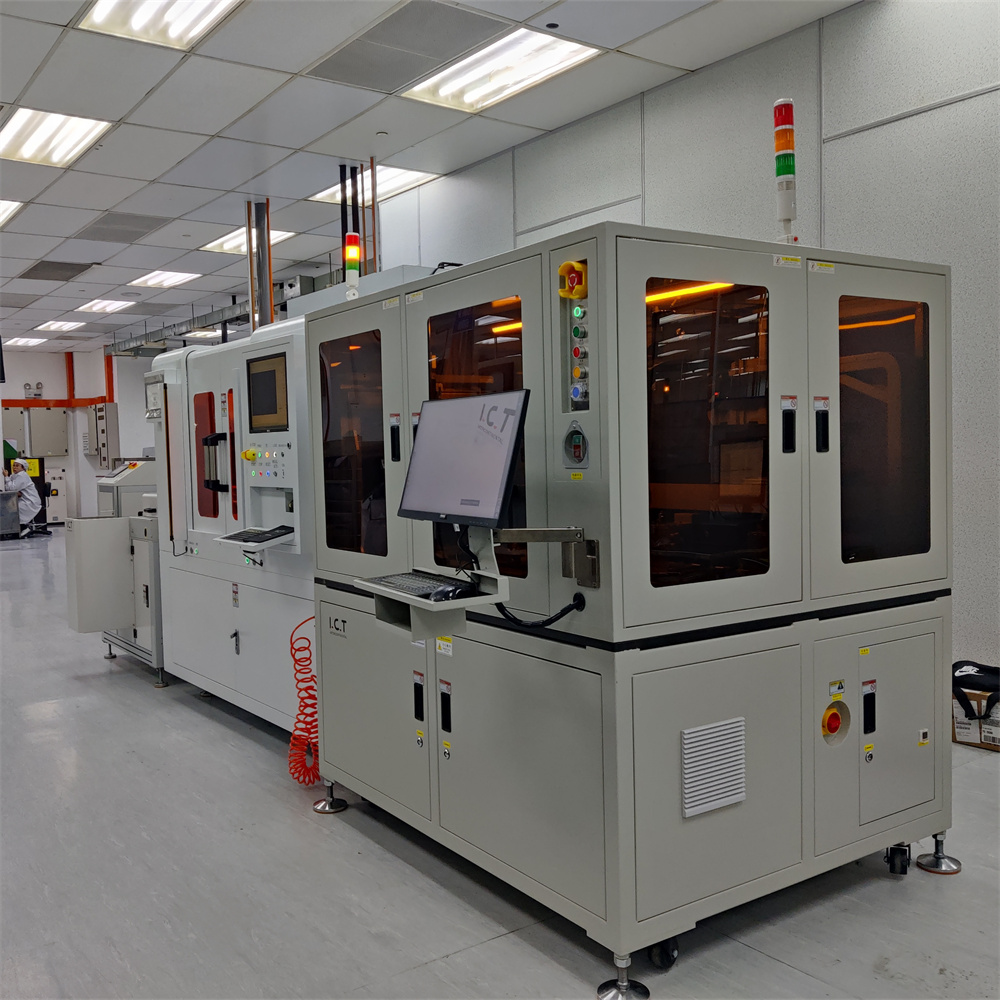 TIC | Sistem automat de siglare cu laser PCBA Cutter laser