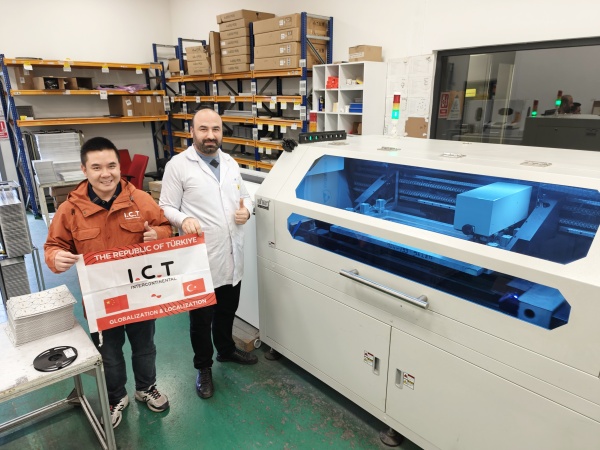 1,2 metri imprimantă de stencil complet automată