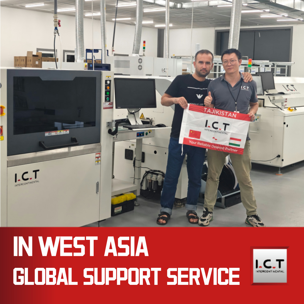 ICT-6534 | Mașină de imprimat cu pastă de lipit SMT pentru asamblarea PCB