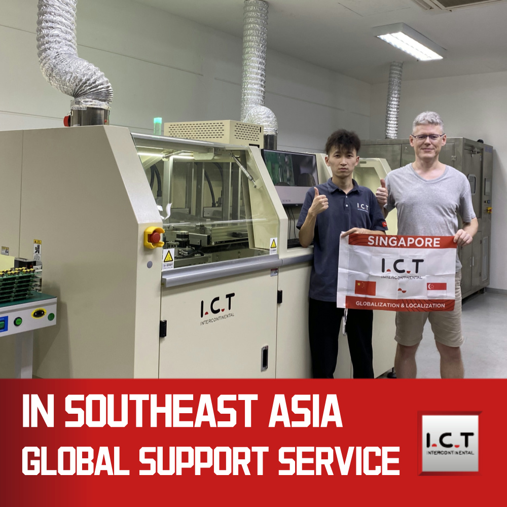 Noul design ICT Promotion SS430 prin mașină de lipit selectivă Holde 