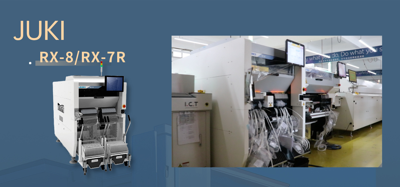 JUKI Mașina de cules și plasat RX-8 RX-7R