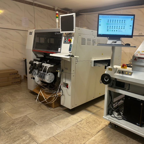 SM485 | Samsung Automatic Duze Pick And Place Smt Assembly Machine Smd