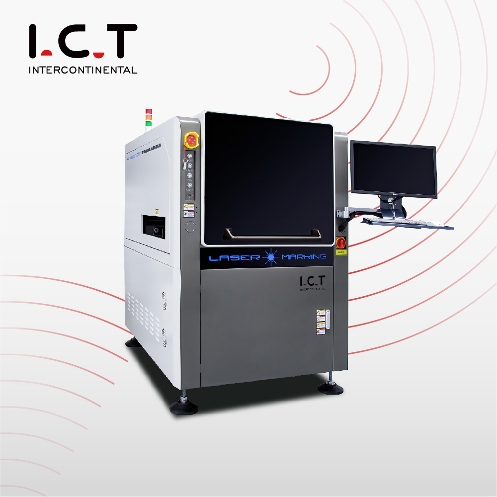 ICT-400 |Mașină de marcat cu laser UV cu fibre Co2