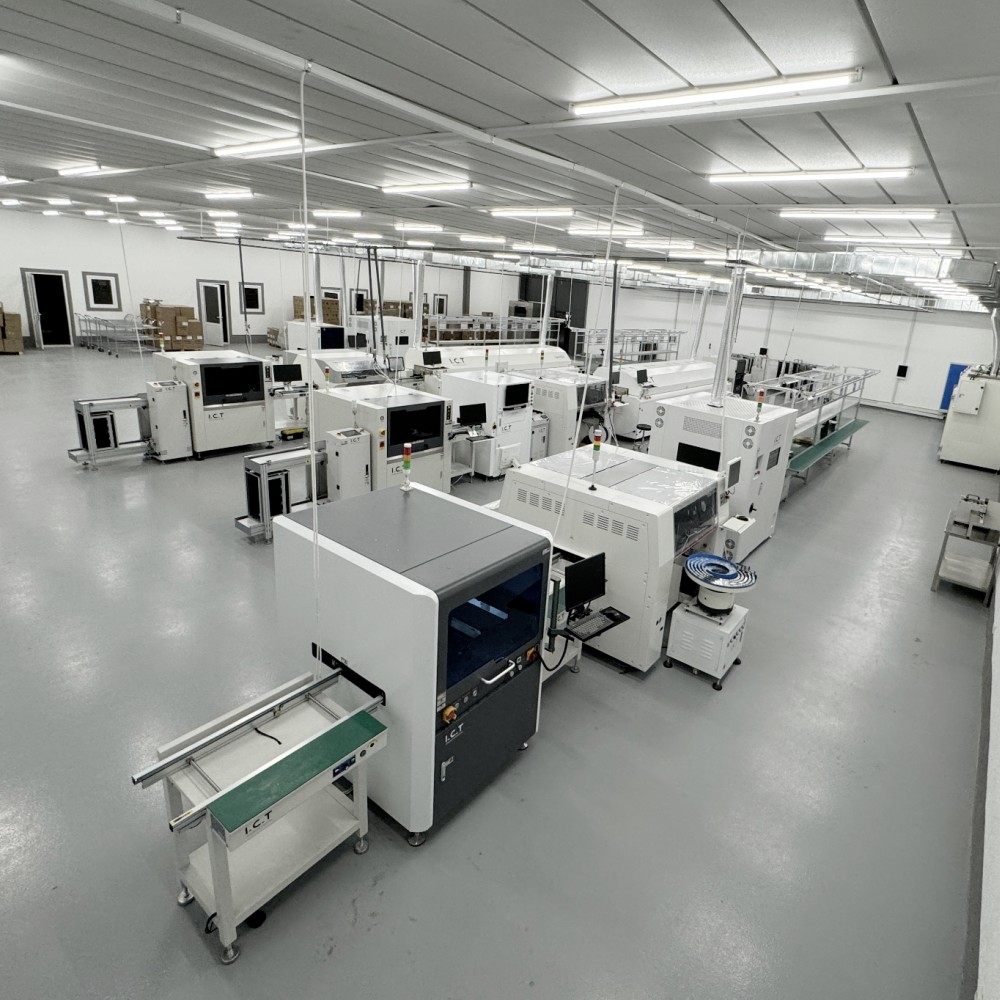  ICT-1500丨SMT Mașină automată de imprimantă cu șabloane PCB