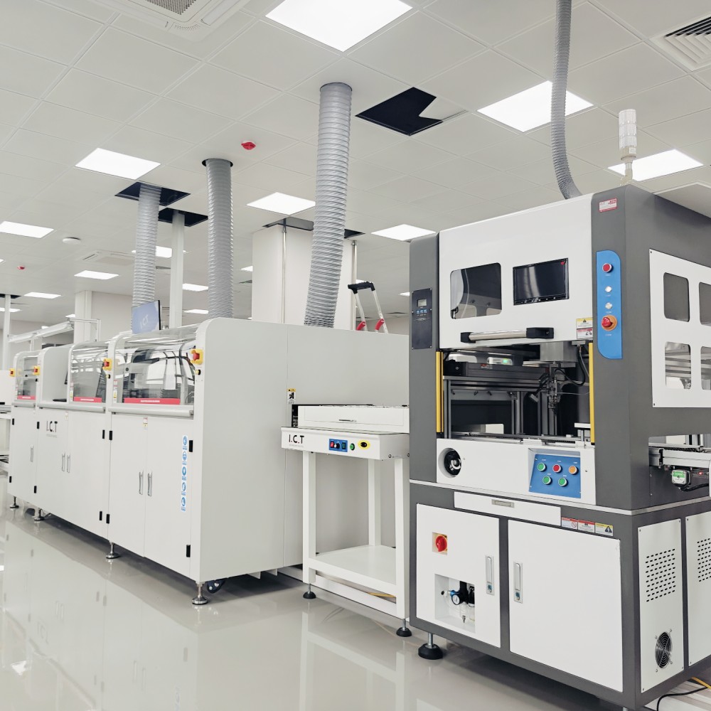 ICT-SS430 | Aparat de lipit cu val selectiv off-line Furnizor din China