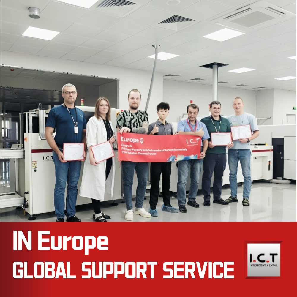 ICT-5151 | Pastă de lipit PCB SMT Mașină Imprimantă de ecran complet automată pentru LED