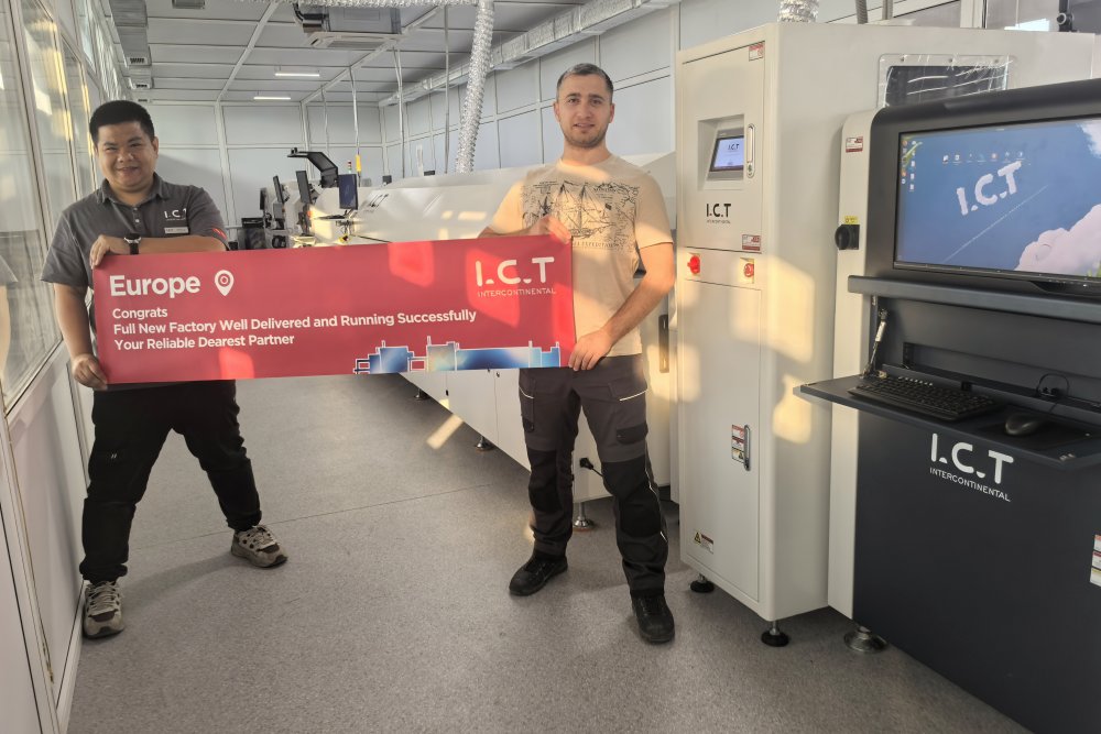 Inginerii ICT au finalizat cu succes instalarea liniei SMT &icirc;n Europa.jpg