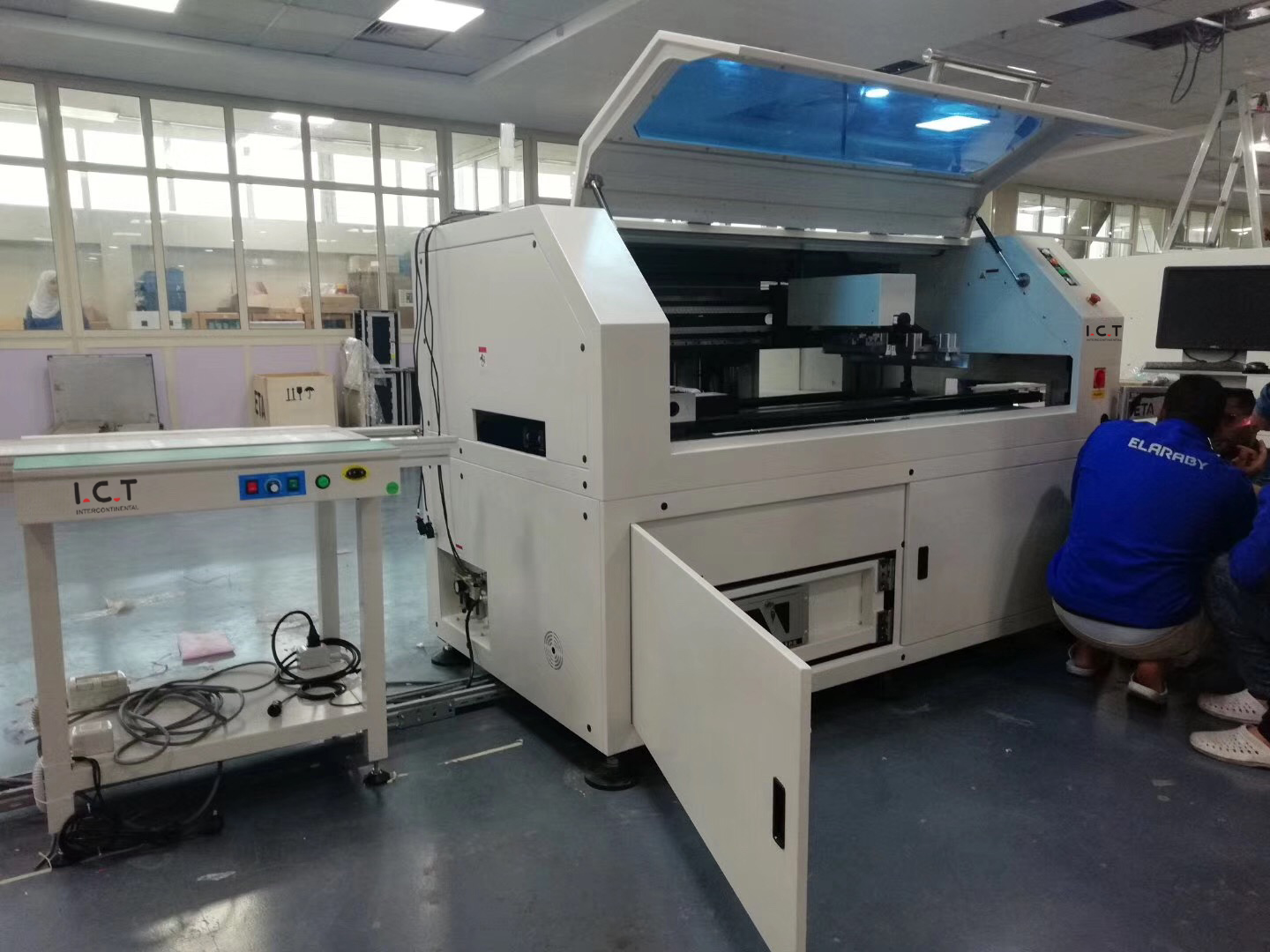 Întreaga linie de producție SMT PCBA semi-automată