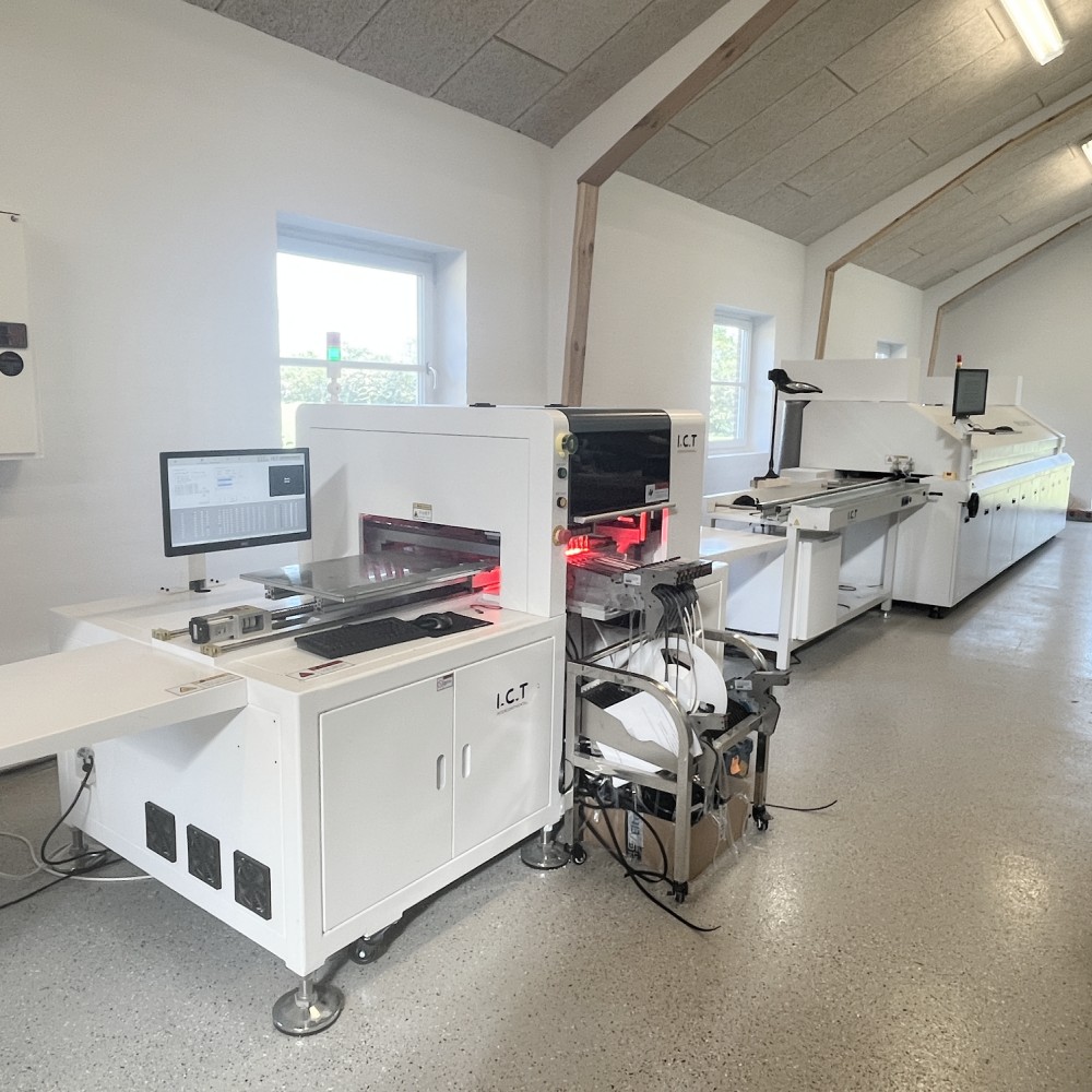 Imprimantă automată completă SMT PCB Screen Stencil Model automat ICT-5151 