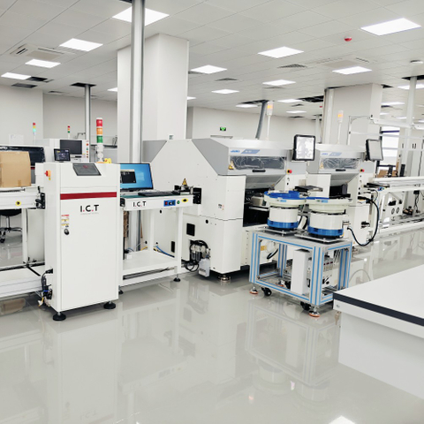 ICT-F500 | Pulverizator independent cu flux de lipit prin val selectiv