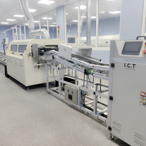 TIC | Mașină de lipit prin val cu flux pentru piese PCB mari 