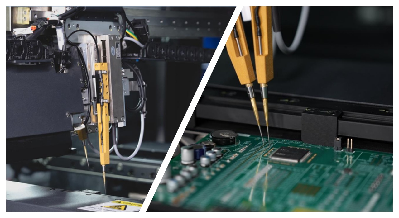 Sistem cu 2 sonde de testare