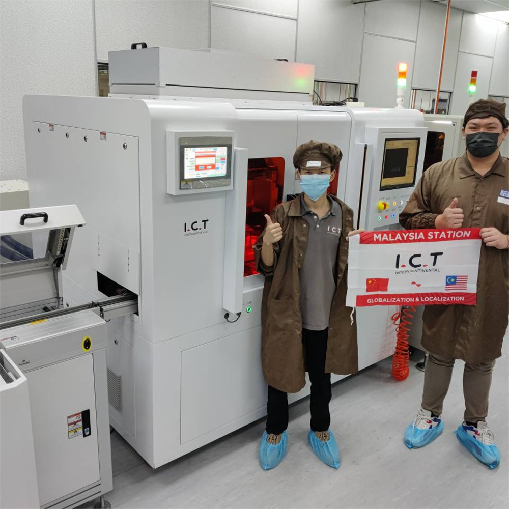 TIC | Sistem automat de siglare cu laser PCBA Cutter laser