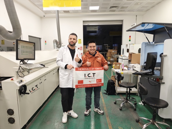 Mașină de cuptor cu reflow ict