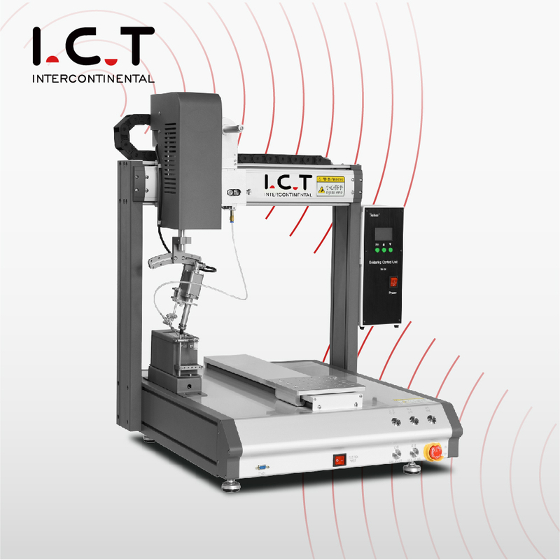 ICT-SR530 |Statie robot de lipit automată cu laser xyz pentru modulul Pv